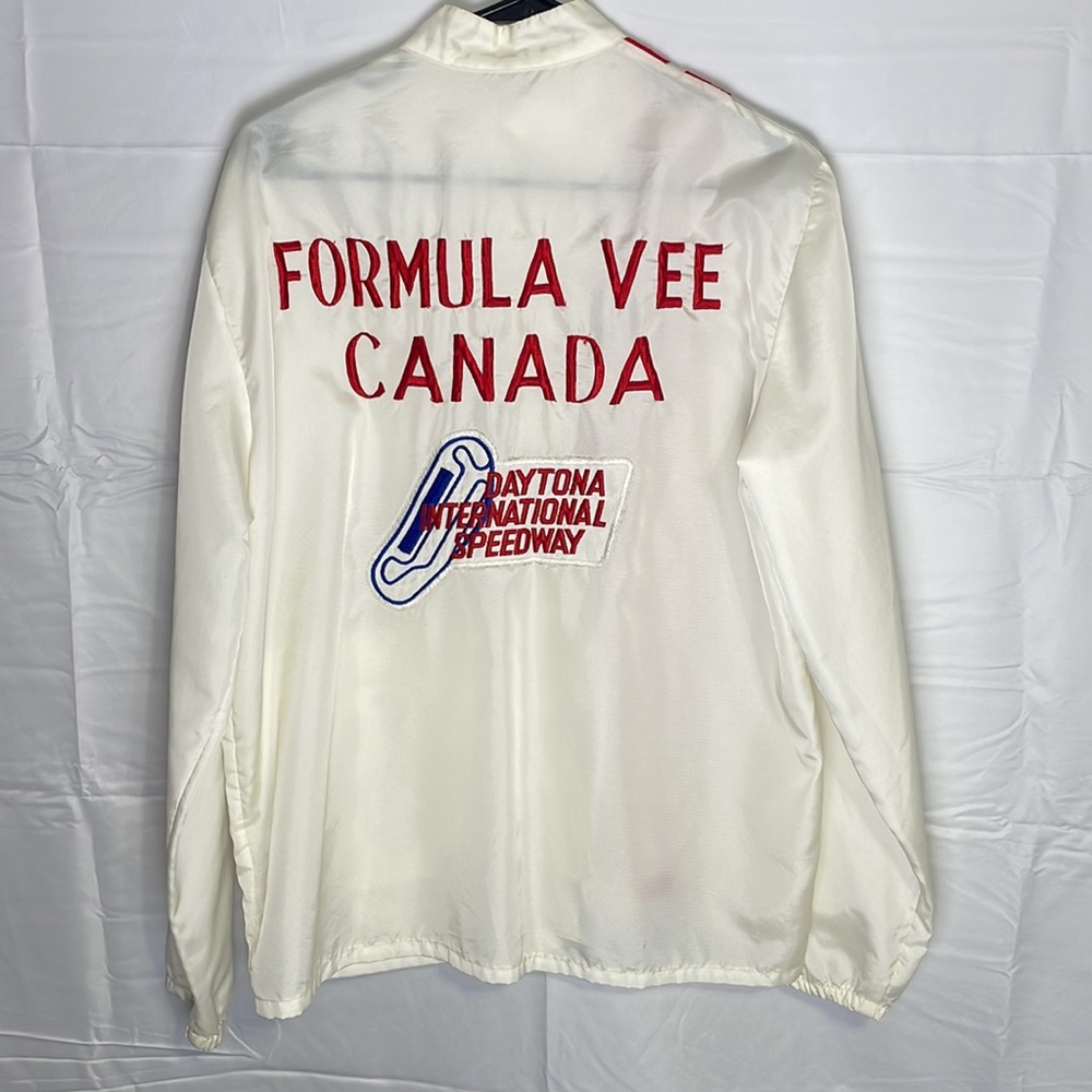 80s Vintage Racing Jacket - Picture 2 of 7